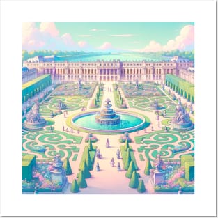 Jardin du Luxembourg Drawing Posters and Art